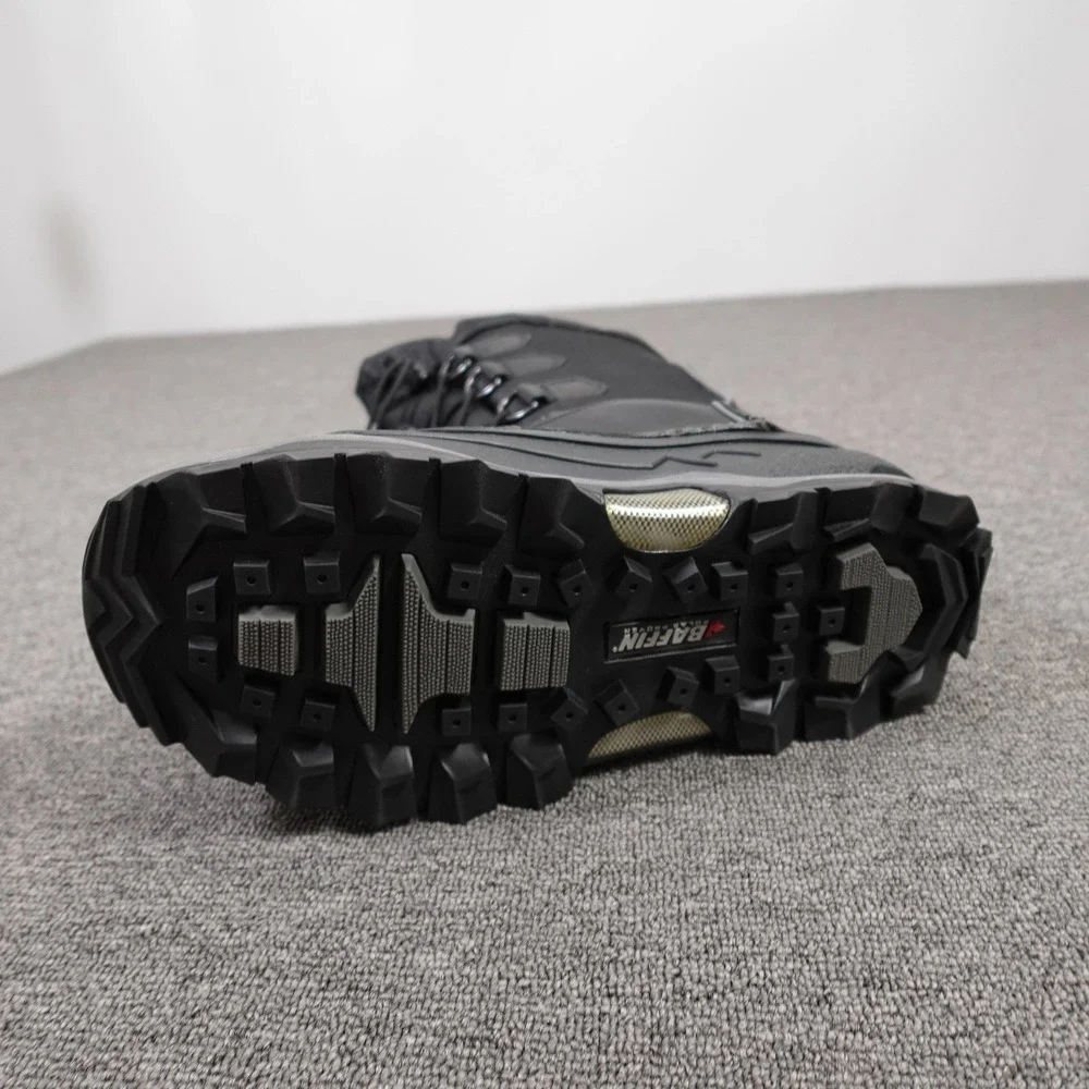 Baffin Icebreaker Boots Mens Size 9 Black Waterproof Insulated Snow Winter